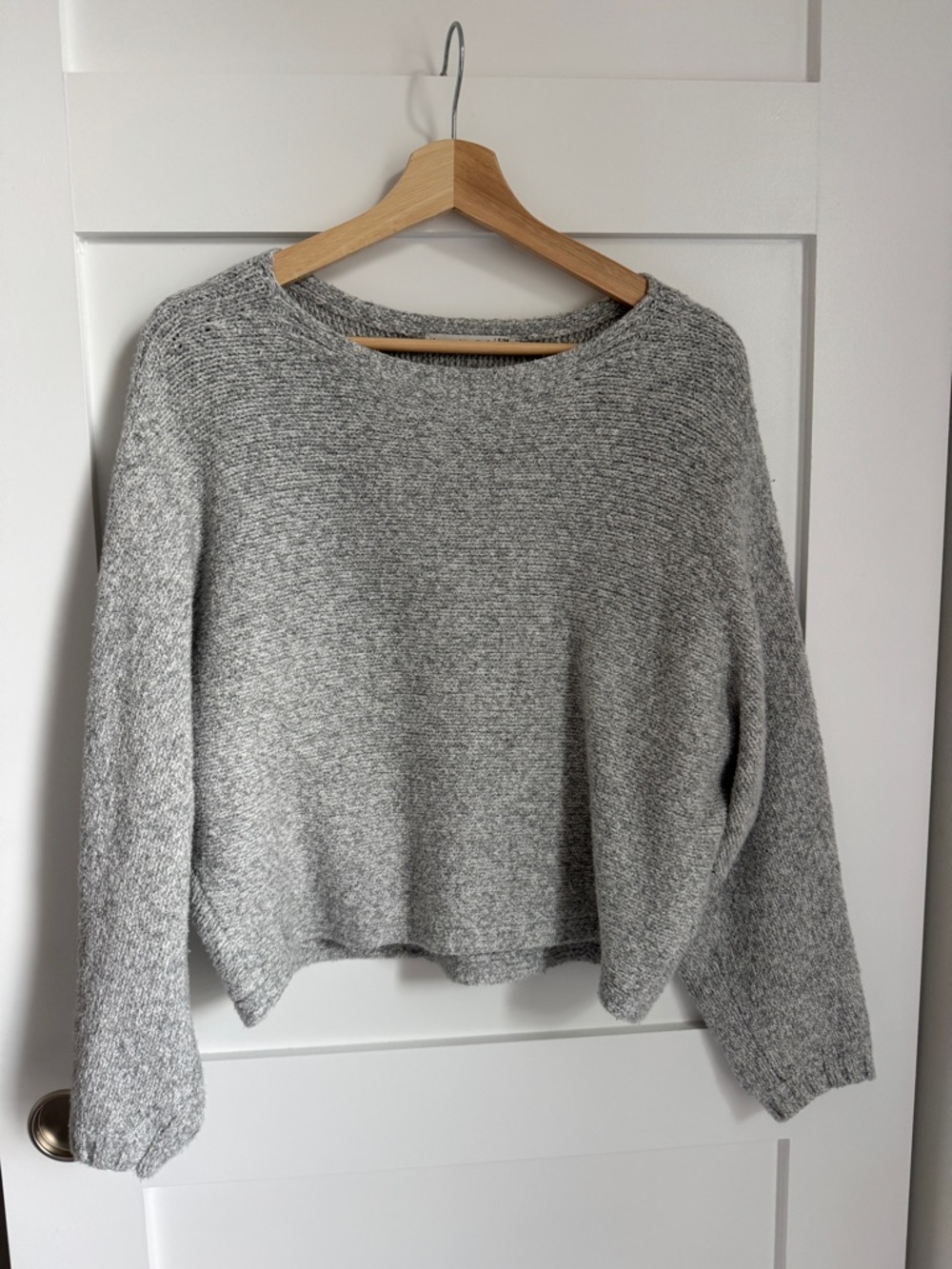 Abercrombie & Fitch Heather Gray Crewneck Sweater s/m